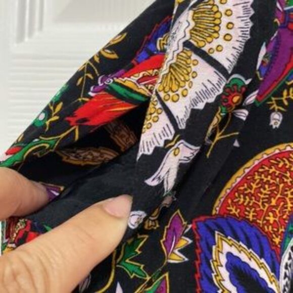 Floral Skirt Separate Ways made by Louben with belt - Picture 2 of 4